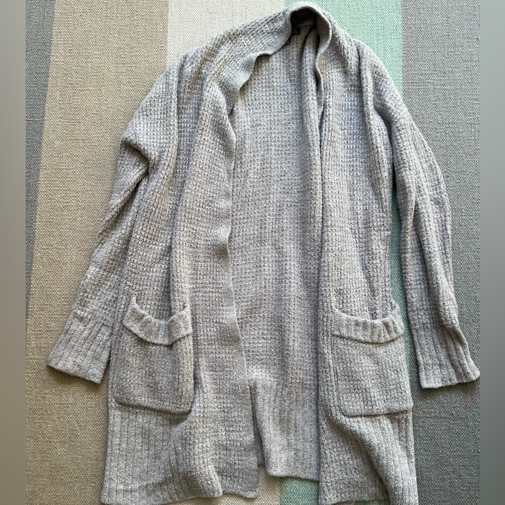 Barefoot Dreams Cozychic Lite Cardigan size Medium